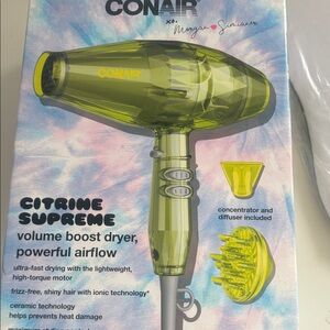 Conair Citrine Supreme Hair Dryer - Green